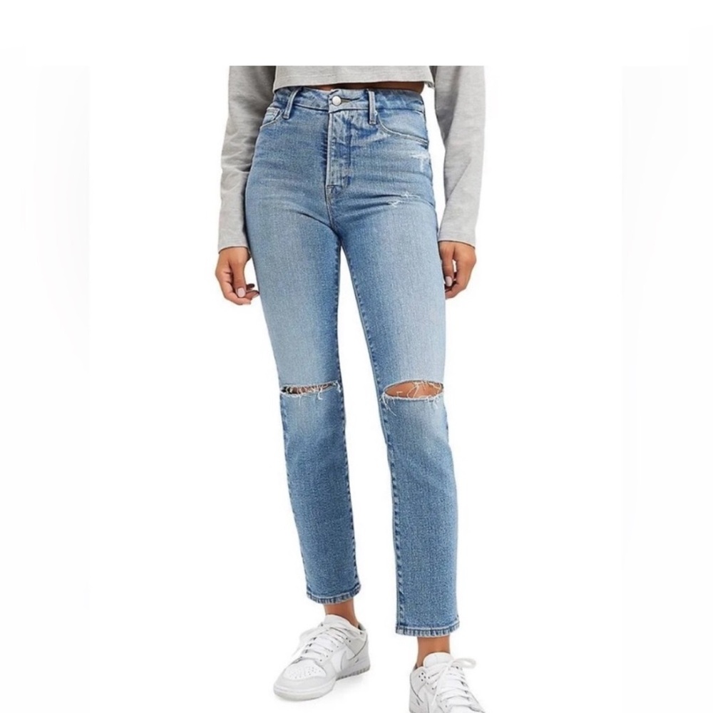 Good American Good Classic High Rise Jeans Denim Size 4/27